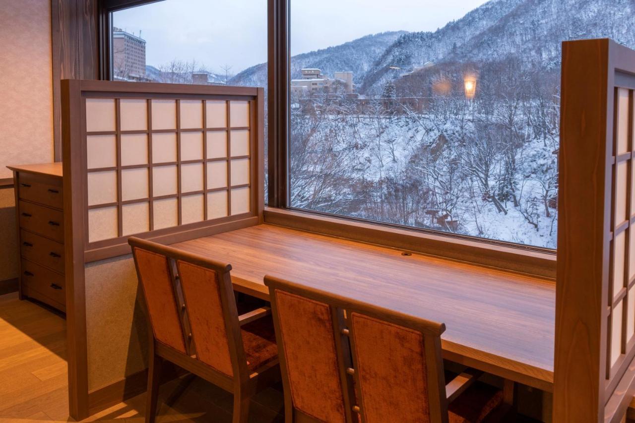 Jozankei Onsen Yurakusoan Otel Sapporo Dış mekan fotoğraf