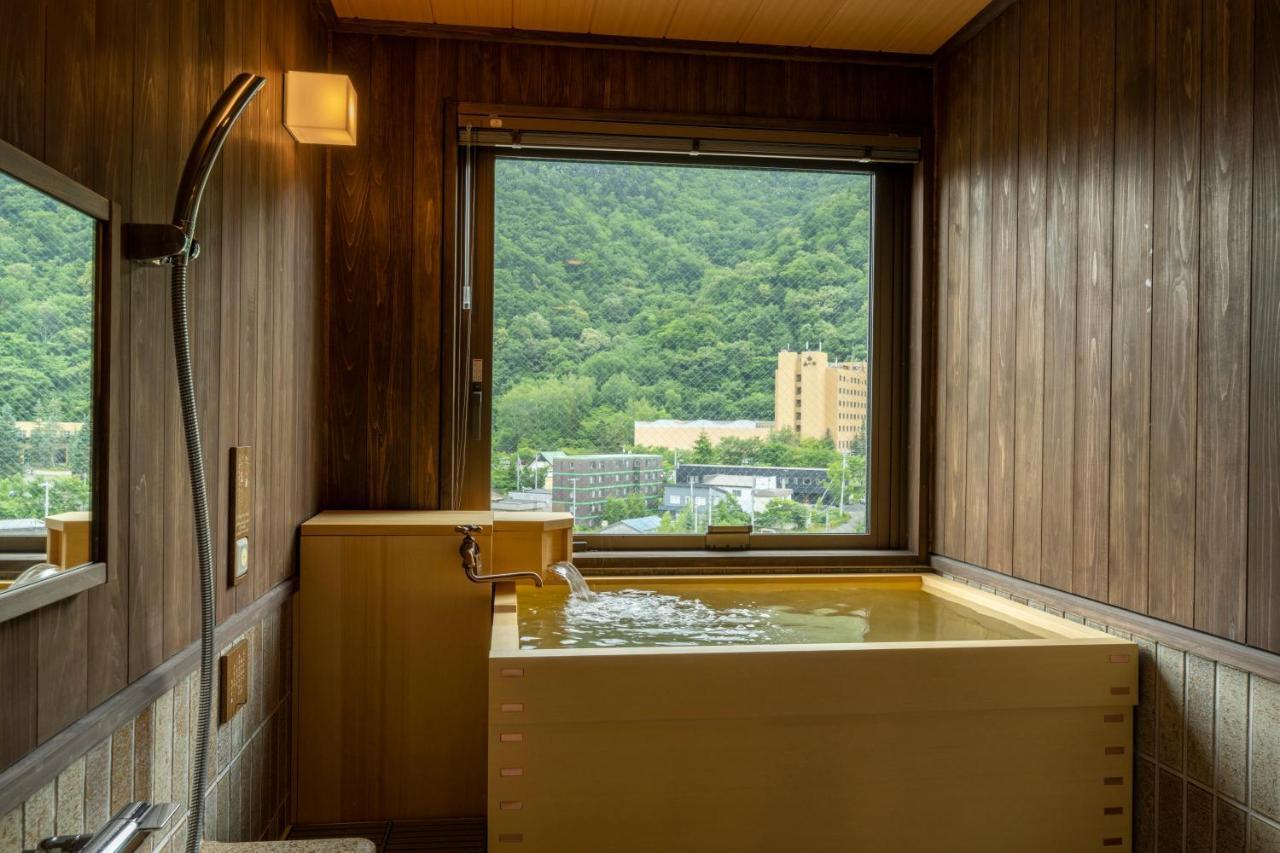 Jozankei Onsen Yurakusoan Otel Sapporo Dış mekan fotoğraf