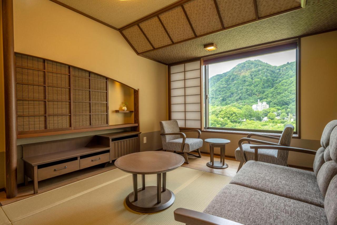 Jozankei Onsen Yurakusoan Otel Sapporo Dış mekan fotoğraf