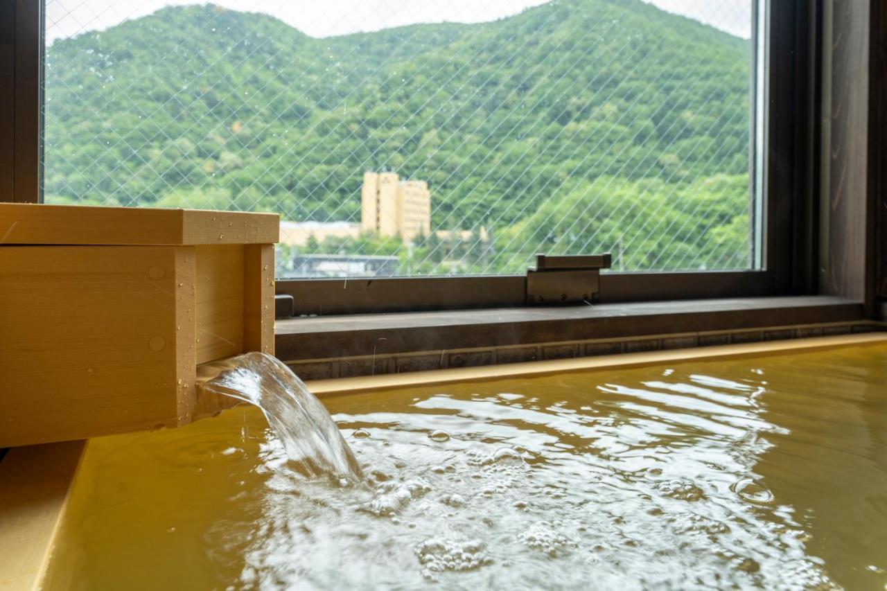 Jozankei Onsen Yurakusoan Otel Sapporo Dış mekan fotoğraf
