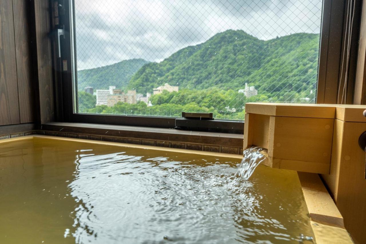 Jozankei Onsen Yurakusoan Otel Sapporo Dış mekan fotoğraf