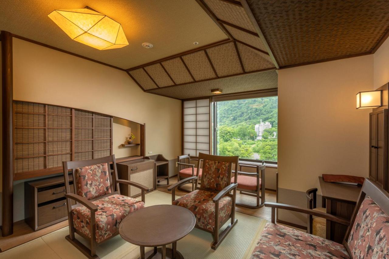 Jozankei Onsen Yurakusoan Otel Sapporo Dış mekan fotoğraf