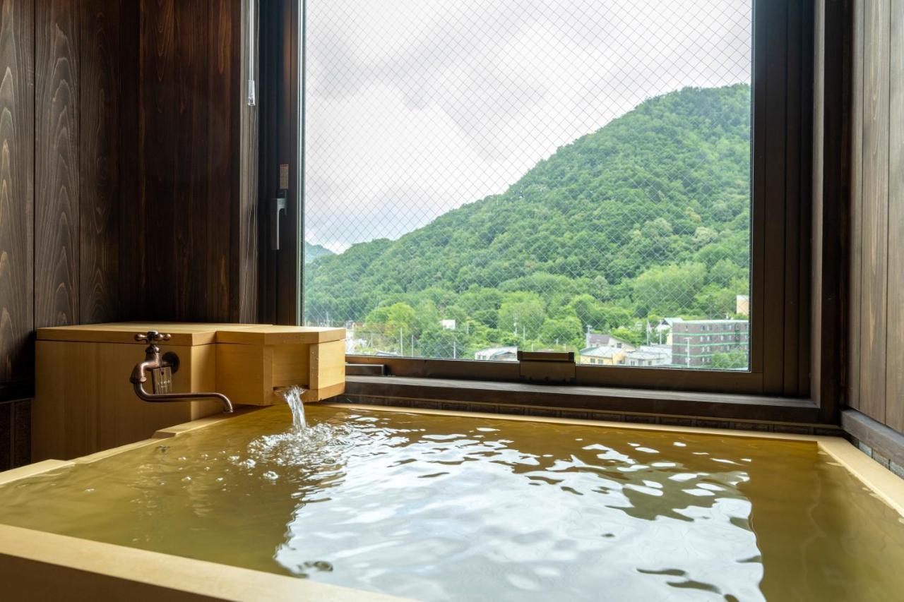 Jozankei Onsen Yurakusoan Otel Sapporo Dış mekan fotoğraf