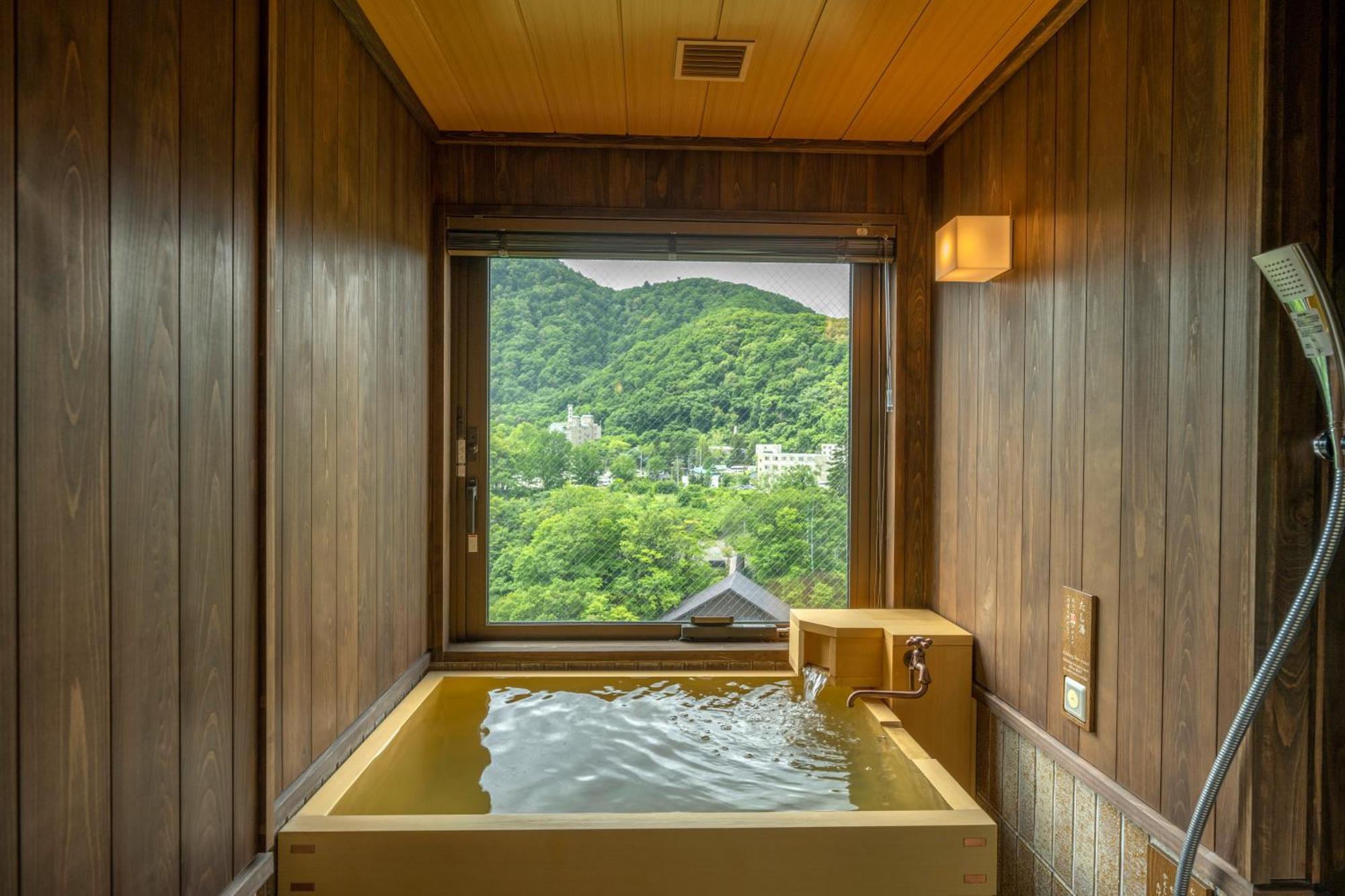 Jozankei Onsen Yurakusoan Otel Sapporo Dış mekan fotoğraf